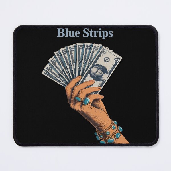 Item preview, Blue Strips Western Yallternative Cowgirl Hand designed and sold by Slwankol.