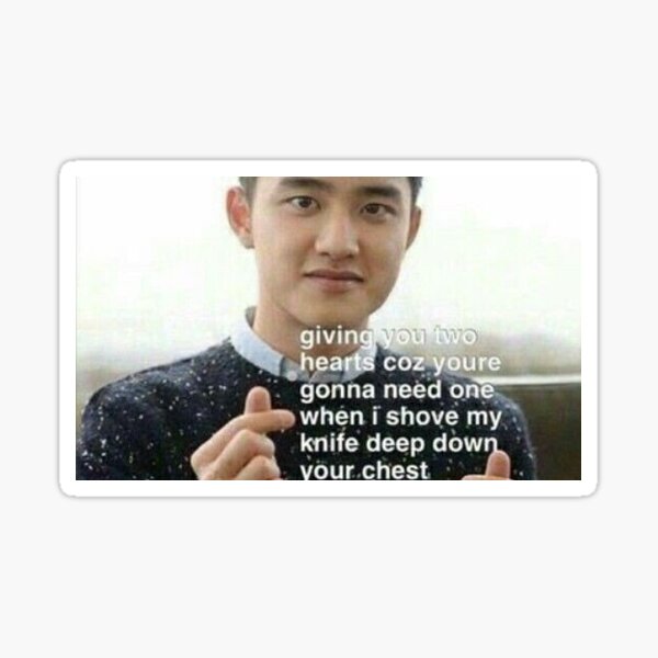 Item preview, PASSIVE AGGRESSIVE KYUNGSOO designed and sold by impishophelia.