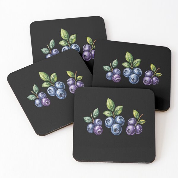 Item preview, Blueberry Summer Cottagecore Berries Aesthetic Botanical designed and sold by Slwankol.