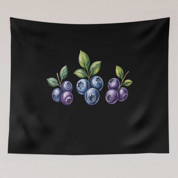 Item preview, Blueberry Summer Cottagecore Berries Aesthetic Botanical designed and sold by Slwankol.