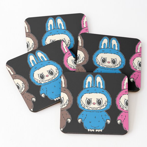 Item preview, Three Smiling Bunnies Halloween Kawaii designed and sold by NovaNeal.