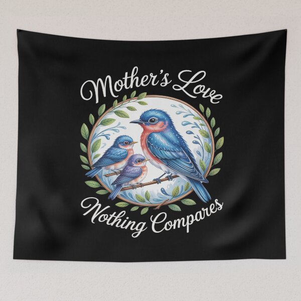 Item preview, Bluebird Shelters Fledglings Mother’s Love, Nothing Compares designed and sold by Slwankol.