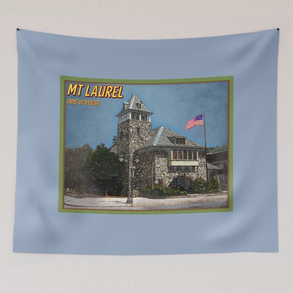 Item preview, MT Laurel Fire Station designed and sold by OurHomeImages.