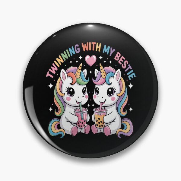 Item preview, Boba Tea Unicorn Twinning With My Bestie Spirit Week Girl designed and sold by Slwankol.