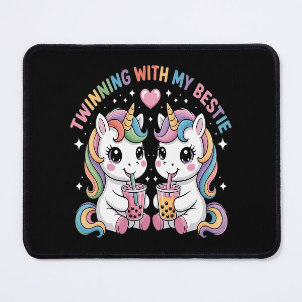 Item preview, Boba Tea Unicorn Twinning With My Bestie Spirit Week Girl designed and sold by Slwankol.