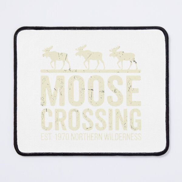 Item preview, Moose Crossing Est 1970 North American Wilderness Vintage Rustic designed and sold by chattsuede.