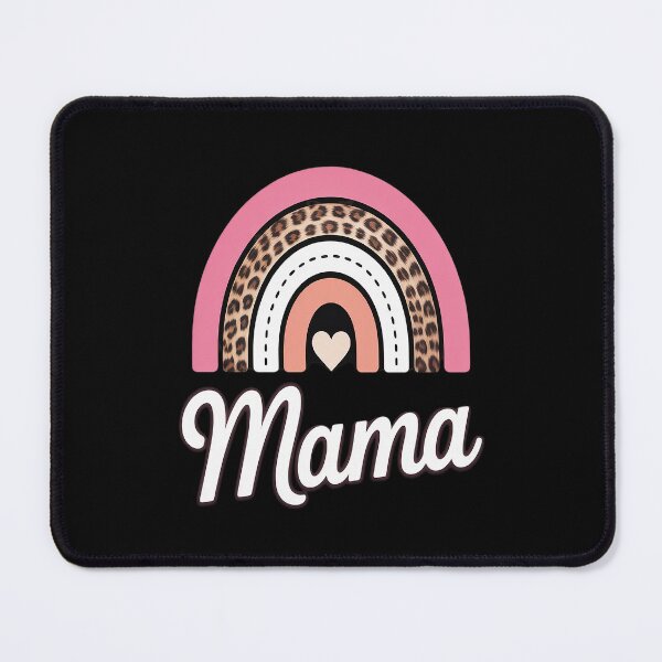Item preview, Boho Rainbow Mama Leopard Mother's Day Cute Mom Heart Mommy designed and sold by Slwankol.