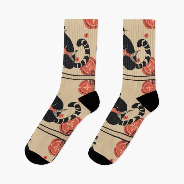Item preview, Lucky Koi Cat – Hanafuda Style Fortune Illustration designed and sold by LEO'S CREATURE　れおずくりーちゃー.