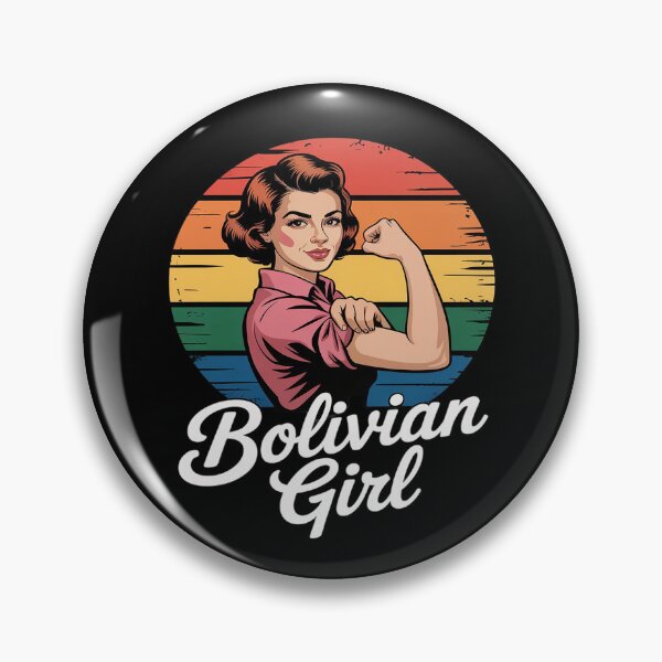 Item preview, Bolivian Girl Bolivian Flag Bolivia Roots Bolivia designed and sold by Slwankol.