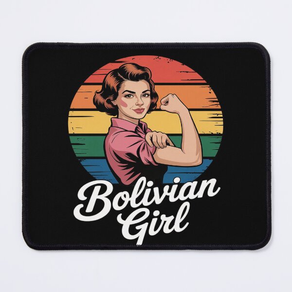 Item preview, Bolivian Girl Bolivian Flag Bolivia Roots Bolivia designed and sold by Slwankol.