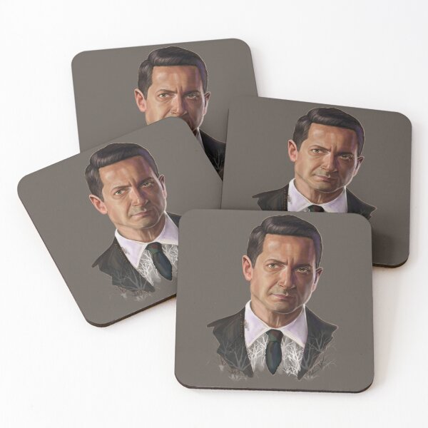 Item preview, Sasha Roiz Renard, hand painted painting without Text designed and sold by AK-Hevonen.