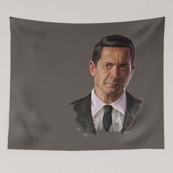 Item preview, Sasha Roiz Renard, hand painted painting without Text designed and sold by AK-Hevonen.