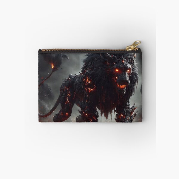 Item preview, Black Lava Lion designed and sold by GalleryBrisArt.