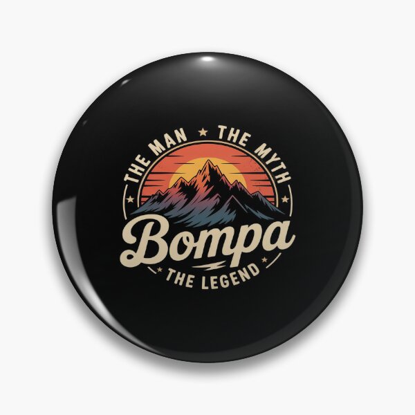 Item preview, Bompa The Man The Myth The Legend Funny Father's Day designed and sold by genkihikki.