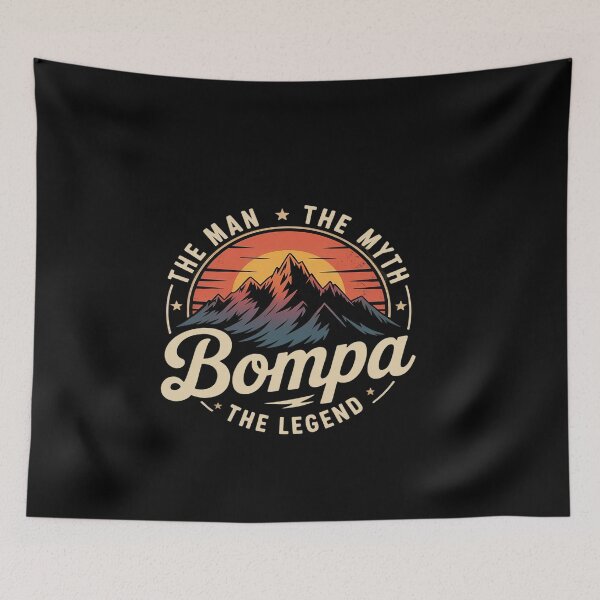 Item preview, Bompa The Man The Myth The Legend Funny Father's Day designed and sold by genkihikki.