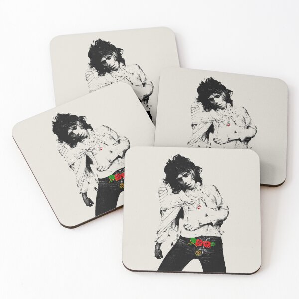 Item preview, Keith Richards Roses Sketch Rolling Stones Fan Art designed and sold by Dystopian Design.