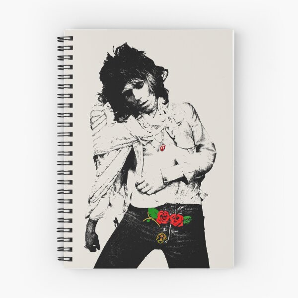 Item preview, Keith Richards Roses Sketch Rolling Stones Fan Art designed and sold by Dystopian Design.