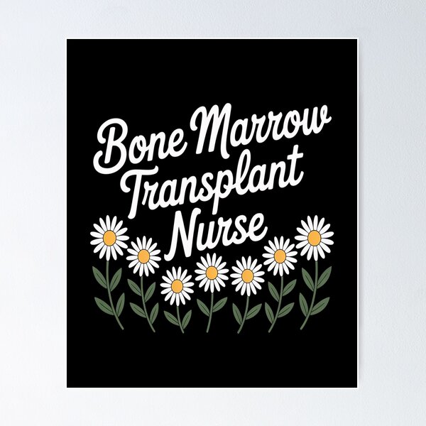 Item preview, Bone Marrow Transplant Nurse Daisy Flower Pediatric designed and sold by genkihikki.