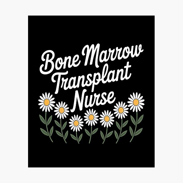 Item preview, Bone Marrow Transplant Nurse Daisy Flower Pediatric designed and sold by genkihikki.
