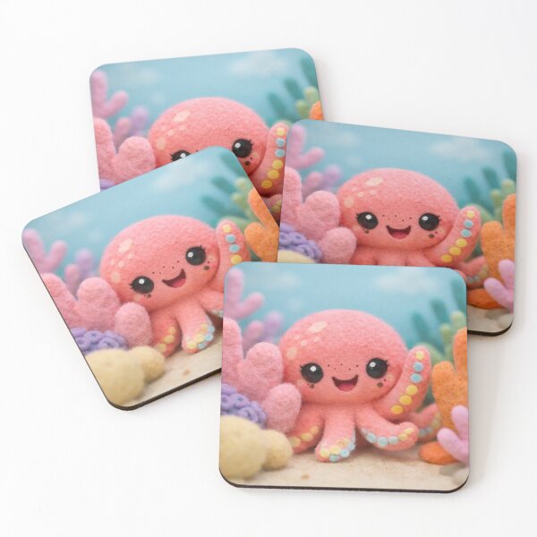 Item preview, Blink the Octopus of Cuddlefish Code designed and sold by CuddleFish Creations.