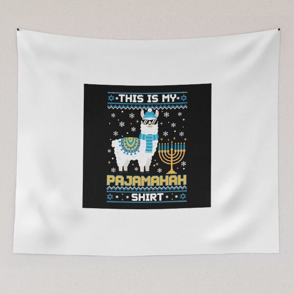 Item preview, Hanukkah Llama This Is My Pajamakah designed and sold by Teall2002.