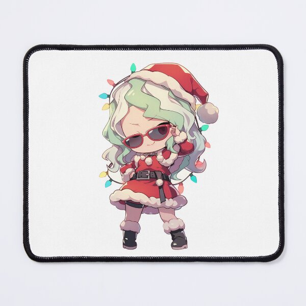 Item preview, Diana Cavendish Little Witch Academia Christmas Santa Lights Chibi Kawaii Anime Girl designed and sold by CarlosBender.