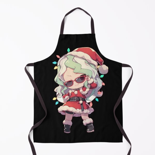 Item preview, Diana Cavendish Little Witch Academia Christmas Santa Lights Chibi Kawaii Anime Girl designed and sold by CarlosBender.