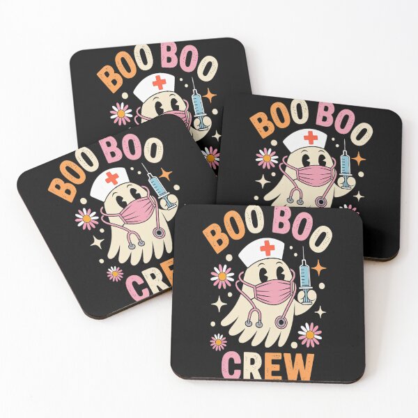 Item preview, Boo Boo Crew Halloween Ghost Nurse designed and sold by genkihikki.