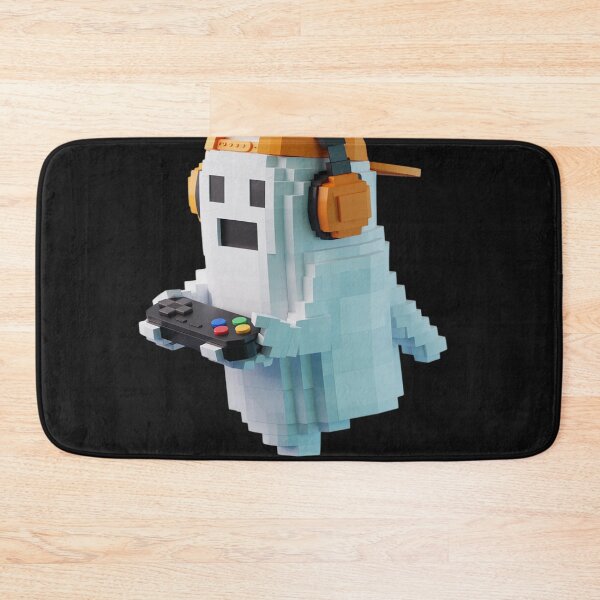 Item preview, Halloween Ghost Gamer Funny Pixel Video Gaming Boys Men Kids designed and sold by Bstilablhot.