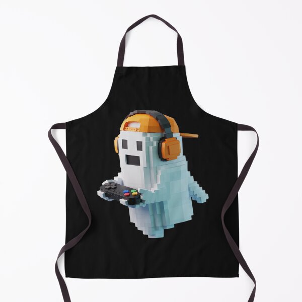 Item preview, Halloween Ghost Gamer Funny Pixel Video Gaming Boys Men Kids designed and sold by Bstilablhot.