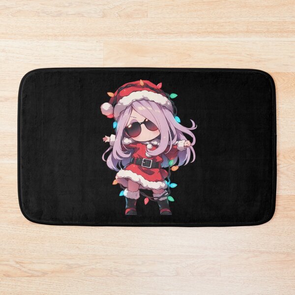 Item preview, Sucy Manbavaran Little Witch Academia Christmas Santa Lights Chibi Kawaii Anime Girl designed and sold by CarlosBender.
