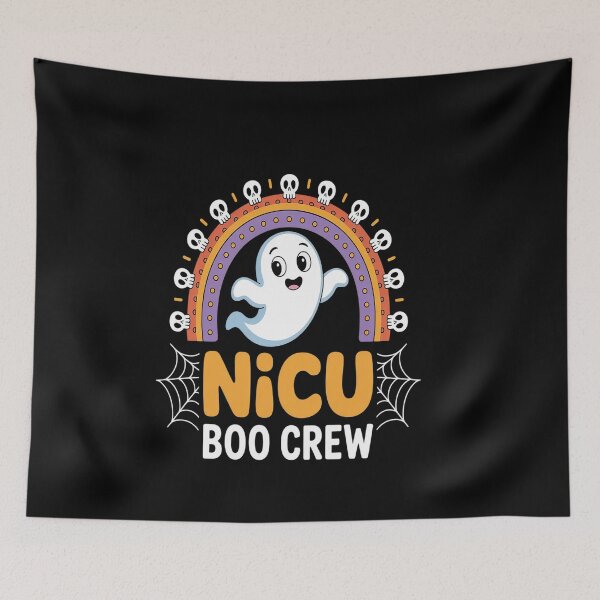 Item preview, Boo Crew Nurse Halloween for Nurses Ghost designed and sold by genkihikki.