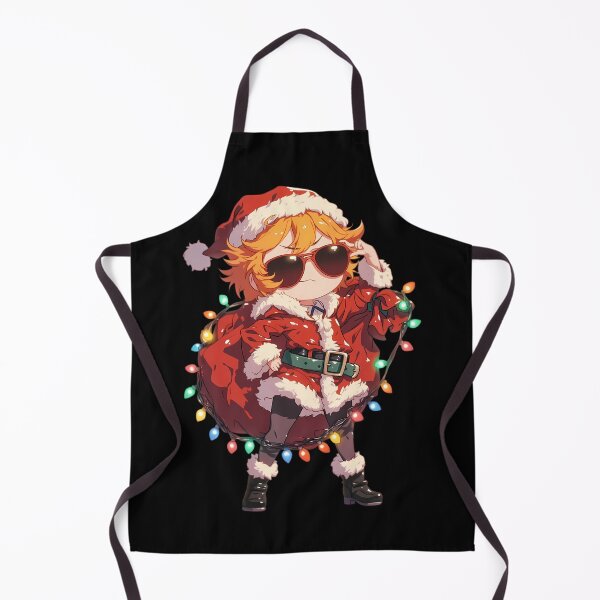 Item preview, Lotte Yanson Little Witch Academia Christmas Santa Lights Chibi Kawaii Anime Girl designed and sold by CarlosBender.