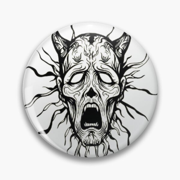 Item preview, Screaming Demon Skull designed and sold by optimusprime39.