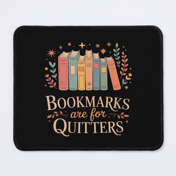 Item preview, Bookmarks Are For Quitters Book Lover designed and sold by genkihikki.