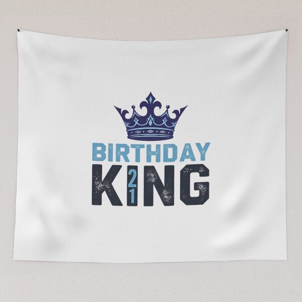 Item preview, Happy 21st Birthday King designed and sold by Puring1899.