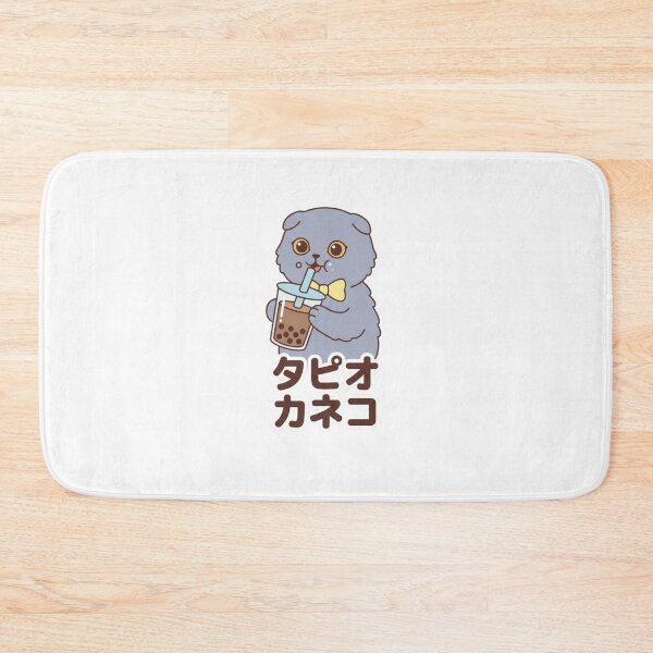 Artikelvorschau, Kawaii Tapioka Kaneko Bubble Tea Katze – süßes Maskottchen für Boba-Liebhaber entworfen und verkauft von chattsuede.