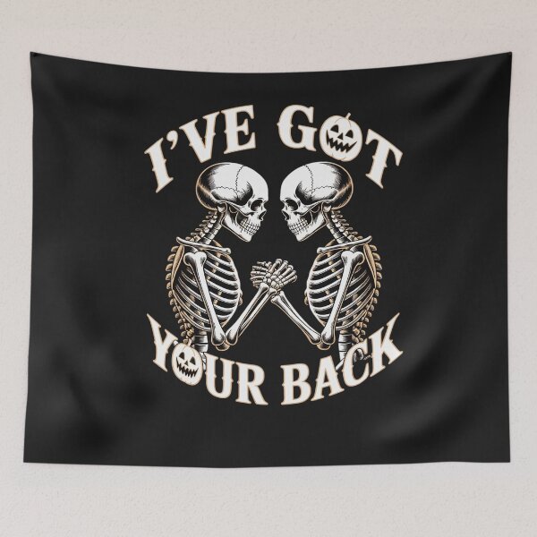 Item preview, Halloween Skeletons I've Got Your Back Funny Joke Costume designed and sold by Bstilablhot.