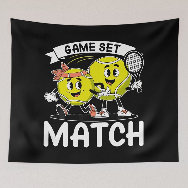 Item preview, Game Set Match Tennis designed and sold by gaweshalmuezy.