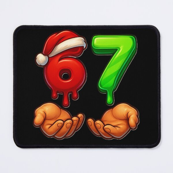 Item preview, Six Seven 6-7 Meme Xmas designed and sold by The Art by Rossouw.