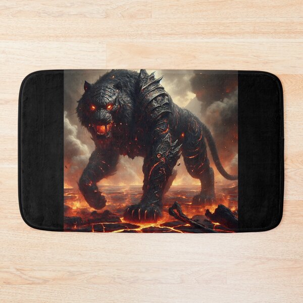 Item preview, Black Lava Tiger designed and sold by GalleryBrisArt.
