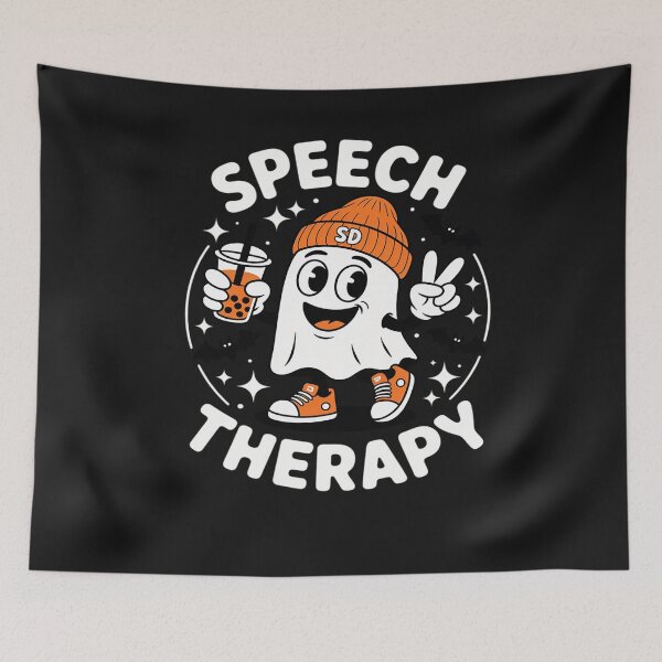 Item preview, Halloween SLP Speech Therapy Speech Therapist Pathologist designed and sold by Bstilablhot.