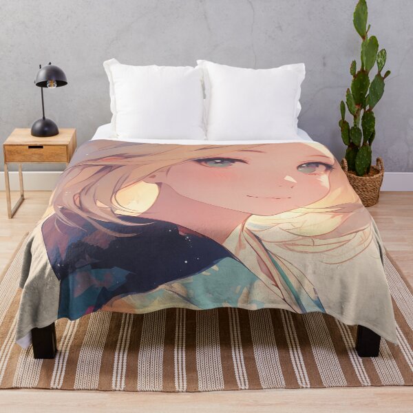 Item preview, Shiemi Moriyama Blue Exorcist Anime Girl Waifu Floral Pastel Serenity designed and sold by CarlosBender.