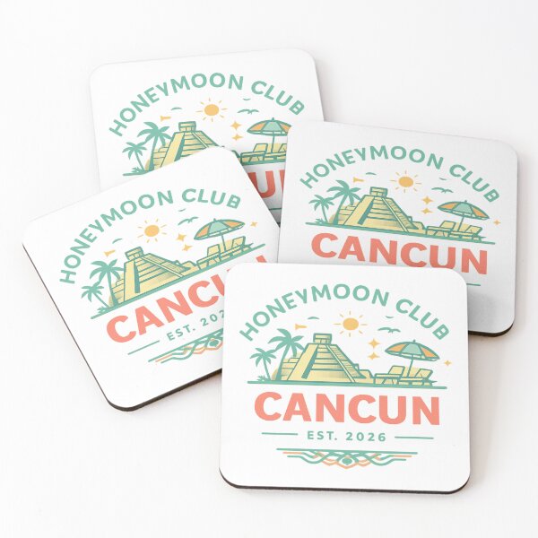 Item preview, Honeymoon 2026 Cancun Mexico – Tropical Love & Wedding Travel Memories designed and sold by Memorph.