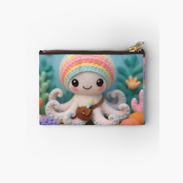 Item preview, Huey the Artist Octopus of Cuddlefish Code designed and sold by CuddleFish Creations.