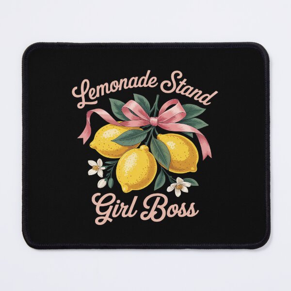 Item preview, Bow Coquette Lemonade Stand Girl Boss CEO Lemon Juice Drink designed and sold by genkihikki.