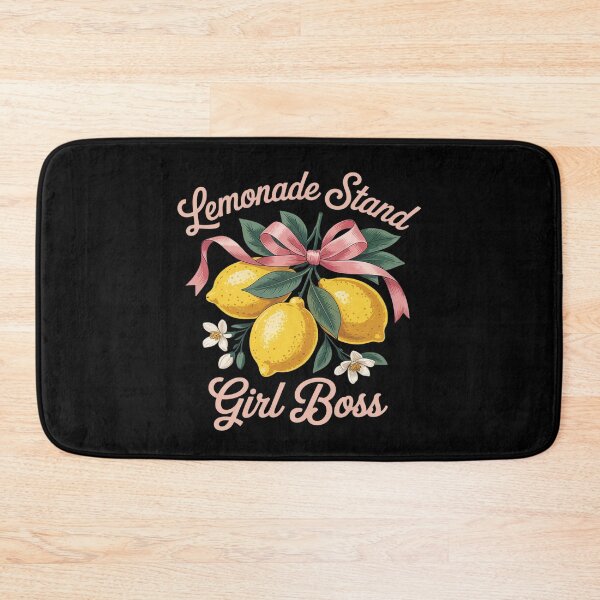 Item preview, Bow Coquette Lemonade Stand Girl Boss CEO Lemon Juice Drink designed and sold by genkihikki.