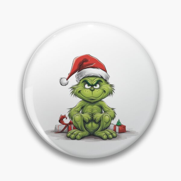 Item preview, Fun Grinch Christmas Gift Sticker designed and sold by EmmanEtha.