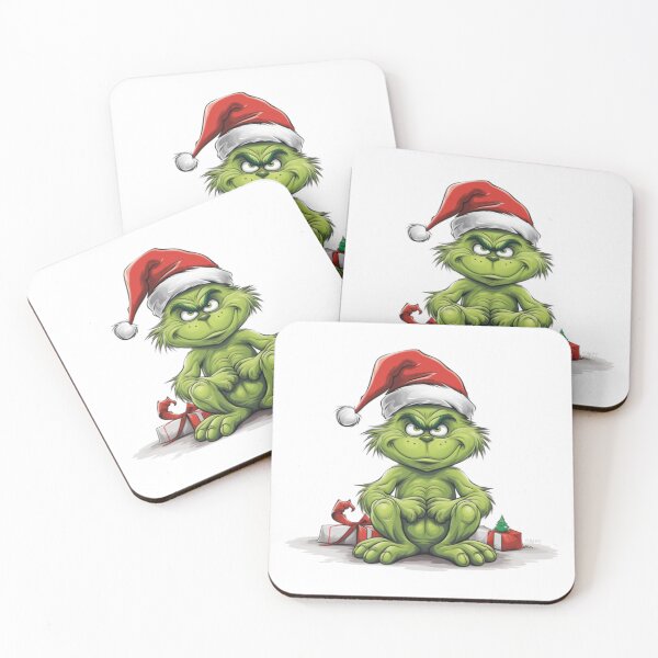Item preview, Fun Grinch Christmas Gift Sticker designed and sold by EmmanEtha.