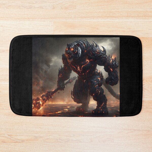 Item preview, Black Lava Tiger designed and sold by GalleryBrisArt.